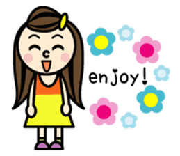 Everyday of colorful women2 sticker #1616059