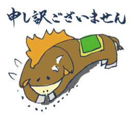 Mr.Sweatshop Horse sticker #1616130