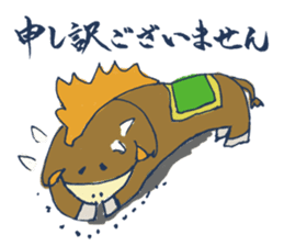 Mr.Sweatshop Horse sticker #1616130