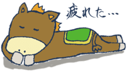 Mr.Sweatshop Horse sticker #1616139