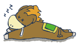 Mr.Sweatshop Horse sticker #1616140