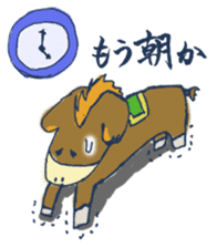 Mr.Sweatshop Horse sticker #1616142