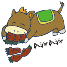 Mr.Sweatshop Horse sticker #1616146