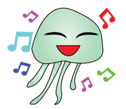 Huasai Kurage the Jellyfish investor sticker #1616161