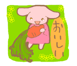 Negative rabbit and Positive rabbit sticker #1616322