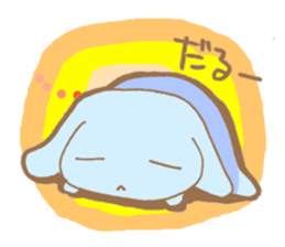 Negative rabbit and Positive rabbit sticker #1616329