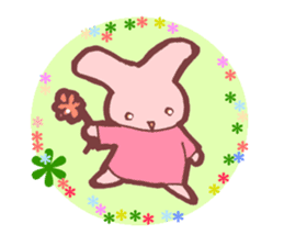 Negative rabbit and Positive rabbit sticker #1616333