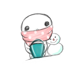 Story of the snowman sticker #1616527
