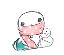 Story of the snowman sticker #1616528
