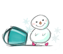Story of the snowman sticker #1616530
