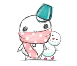 Story of the snowman sticker #1616532