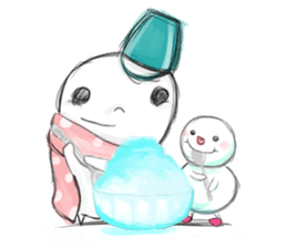 Story of the snowman sticker #1616535