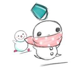 Story of the snowman sticker #1616537