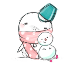 Story of the snowman sticker #1616538