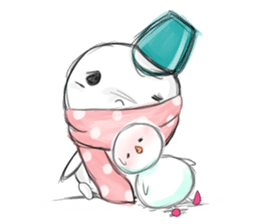 Story of the snowman sticker #1616539