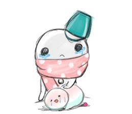 Story of the snowman sticker #1616540