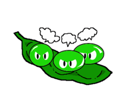 Edamame Brothers sticker #1616875