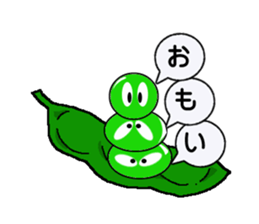 Edamame Brothers sticker #1616876