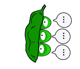 Edamame Brothers sticker #1616900