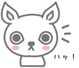 Dog & Cat a couple sticker #1617081