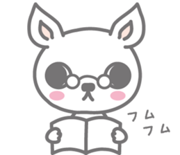 Dog & Cat a couple sticker #1617110