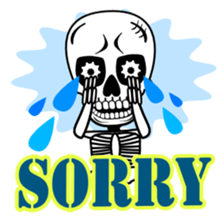 Hot Rod Car & Skull sticker #1617186