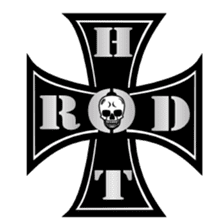 Hot Rod Car & Skull sticker #1617190