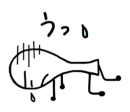 The flat wooden spoon sticker #1617381