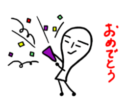 The flat wooden spoon sticker #1617385