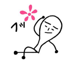 The flat wooden spoon sticker #1617388