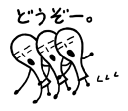 The flat wooden spoon sticker #1617389