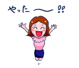 Lip service sticker #1617431