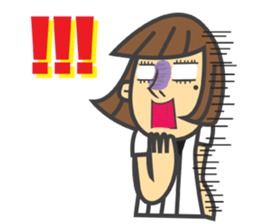 Working Costume sticker #1617471