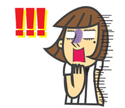 Working Costume sticker #1617471