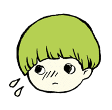 moss boy sticker sticker #1618073