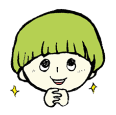 moss boy sticker sticker #1618081