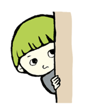 moss boy sticker sticker #1618082