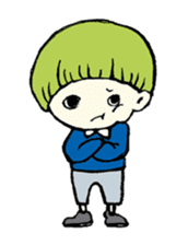 moss boy sticker sticker #1618083