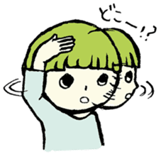 moss boy sticker sticker #1618084