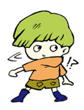 moss boy sticker sticker #1618086