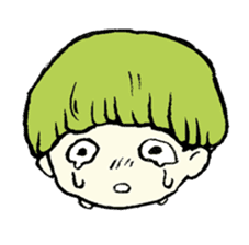 moss boy sticker sticker #1618087