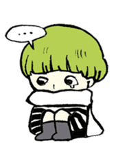 moss boy sticker sticker #1618091