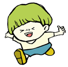 moss boy sticker sticker #1618092