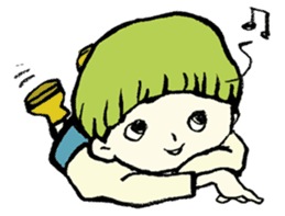 moss boy sticker sticker #1618093