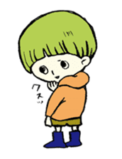 moss boy sticker sticker #1618094