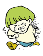 moss boy sticker sticker #1618099