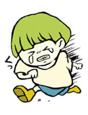 moss boy sticker sticker #1618099