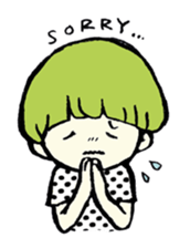 moss boy sticker sticker #1618101