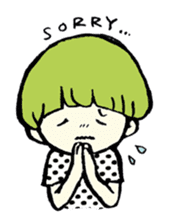 moss boy sticker sticker #1618101