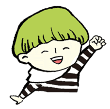 moss boy sticker sticker #1618104